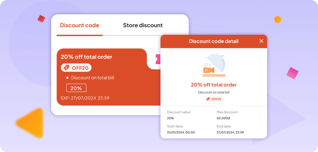 Create discount codes